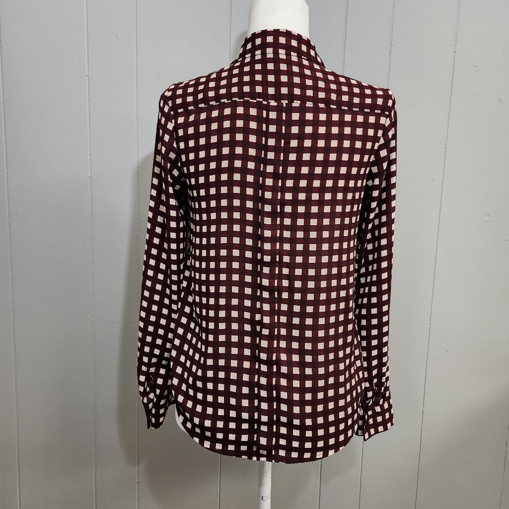 4/25$ The Limited Ashton Button Up Blouse Size XS - Picture 8 of 12